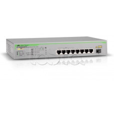 Коммутатор неуправляемый 8-портовый Allied Telesis AT-GS900/8PS