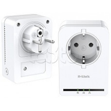 Комплект из двух PowerLine-адаптеров DHP-309AV/C1a D-Link DHP-309AV/C1a