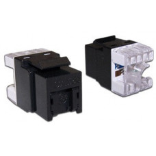 Вставка Keystone RJ45, кат.5E, UTP, 180 градусов, со встроенной шторкой, оранжевый LANMASTER LAN-OK45U5E/180P-OR