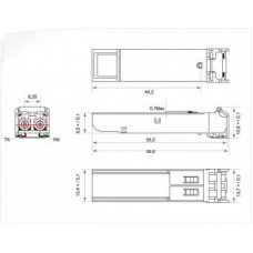 Модуль SFP QTECH QSC-SFP20GEW-3155-DDM