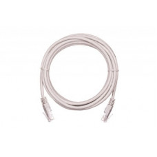 Шнур коммутационный NETLAN U/UTP 4 пары, Кат.5е (Класс D), 100МГц, 2хRJ45/8P8C, T568B, заливной, многожильный, BC (чистая медь), LSZH нг(B)-HF, серый, 10м, уп-ка 10шт. NETLAN EC-PC4UD55B-BC-LSZH-100-GY-10