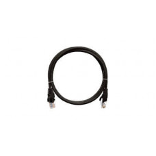 Шнур коммутационный 2хRJ45/8P8C, U/UTP, 4 пары, Кат.5е, LSZH, черный (0,3м) NIKOMAX NMC-PC4UD55B-003-C-BK