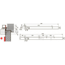 Координатор G-GSR-EMF 1/V (серый) Dormakaba