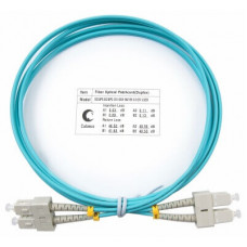 Шнур оптический duplex SC-SC 50/125 mm OM3 1,5м LSZH Cabeus FOP-50-SC-SC-1,5m