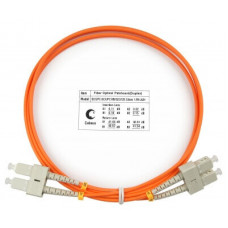 Шнур оптический duplex SC-SC 62,5/125 mm 1,5м LSZH Cabeus FOP-62-SC-SC-1,5m