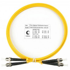Шнур оптический duplex ST-ST 9/125 sm 15м LSZH Cabeus FOP(d)-9-ST-ST-15m