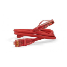 Патч-корд RJ45-RJ45, 4 пары, UTP, кат.5е, LSZH (1м) Hyperline PC-LPM-UTP-RJ45-RJ45-C5e-1M-LSZH-RD