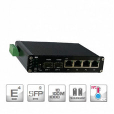 Коммутатор 4 портовый СпецВидеоПроект SVP-E4222Pp-S-DR