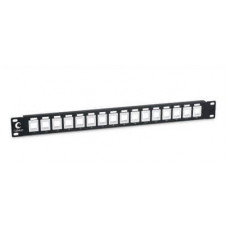 Патч-панель 19", 1U, 16 порттов, без модулей Cabeus PLB-16