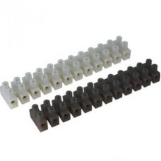 Клемник полипропилен черный, 12р, 450V, 24A, 2.5мм.кв DKC 43112PL/R