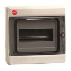 Щиток настенный с дверцей, 8 модулей, IP65, цвет серый DKC 85608