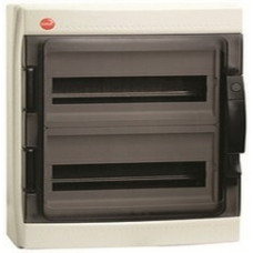Щиток настенный с дверцей, 24 модуля, IP65, цвет белый DKC 85624