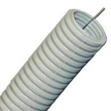 Труба гофрированная ПП легкая диам 50 мм, с зондом, без галогена Экопласт 60150HF