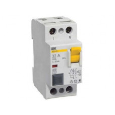 Выключатель автоматический дифференциальный 2P 16A 100mA IEK ВД1-63 (MDV10-2-016-100)
