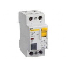 Выключатель дифференциальный IEK ВД1-63 2Р 40 А 300 мА (MDV10-2-040-300)