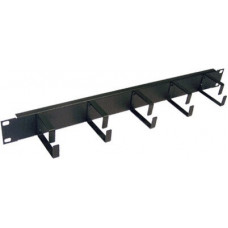 Органайзер кабельный 19" 1U 5 колец TWT TWT-ORG1U-5V