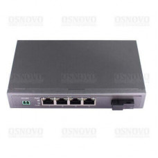 Коммутатор PoE 4-портовый OSNOVO SW-40401S5b/A