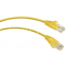 Патч-корд UTP, категория 5e, 0.15 м, неэкранированный, желтый Cabeus PC-UTP-RJ45-Cat.5e-0.15m-YL