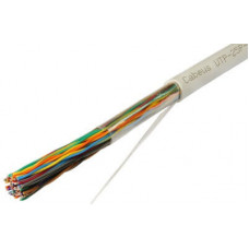 Кабель витая пара UTP (U/UTP), Кат.3, 25 пар, внутренний, PVC, 24 AWG, одножильный UTP-25P-Cat.3-IN Cabeus