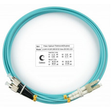 Шнур оптичесикй duplex LC-FC 50/125 MM OM3 2 м LSZH Cabeus FOP-50-LC-FC-2M