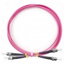 Шнур оптический duplex ST-ST 50/125 mm OM4 15м LSZH Cabeus FOP-50-OM4-ST-ST-15m