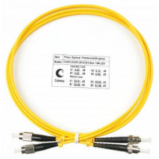 Шнур оптический duplex FC-ST 9/125 sm 1,5м LSZH Cabeus FOP(d)-9-FC-ST-1,5m
