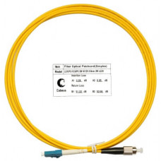 Шнур оптический simplex LC-FC 9/125 sm 2м LSZH Cabeus FOP(s)-9-LC-FC-2m