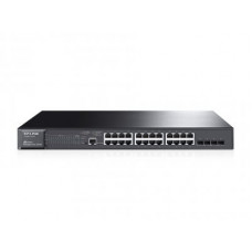 Коммутатор PoE 28-портовый гигабитный управляемый 2 уровня TP-Link TL-T2600G-28MPS