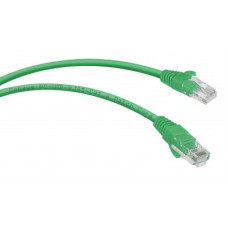 Патч-корд UTP, категория 6, 5 м, неэкранированный, зеленый Cabeus PC-UTP-RJ45-Cat.6-5m-GN