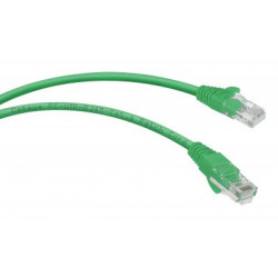 Патч-корд UTP, категория 6, 5 м, неэкранированный, зеленый Cabeus PC-UTP-RJ45-Cat.6-5m-GN