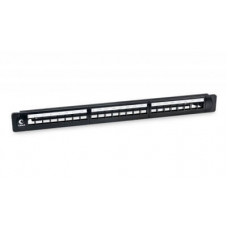 Патч-панель 19", 24 порта, 1U, без модулей Cabeus PLB-24