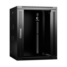 Шкаф настенный 19" 15U Cabeus SH-05F-15U60/35-BK