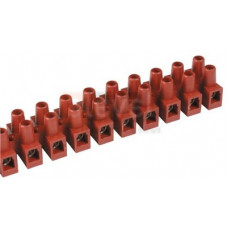 Клемник фибергласс, 12р, 450V, 32A, 4мм.кв. DKC 43312FV