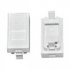 Вставка 45х22.5 мм для 1 модуля Keystone Jack IEK CS6-11