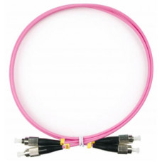 Шнур оптический duplex FC-FC 50/125 mm OM4 15м LSZH