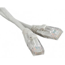 Патч-корд RJ45-RJ45, 4 пары, UTP, кат.6, LSZH (15м) Hyperline PC-LPM-UTP-RJ45-RJ45-C6-15M-LSZH-GY