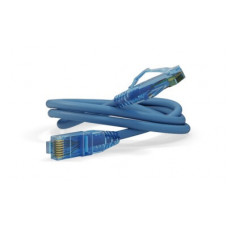 Патч-корд RJ45-RJ45, 4 пары, UTP, кат.6, LSZH (1м) Hyperline PC-LPM-UTP-RJ45-RJ45-C6-1M-LSZH-BL