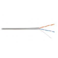 Кабель связи симметричный, для широкополосного доступа LAN UTP 2x2x24AWG кат.5e внутренний (NKL 2115A-GY) NIKOMAX (500 м)