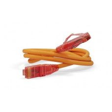 Патч-корд RJ45-RJ45, 4 пары, UTP, кат.5е, LSZH (1м) Hyperline PC-LPM-UTP-RJ45-RJ45-C5e-1M-LSZH-OR