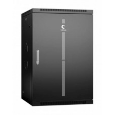 Шкаф настенный 19" 18U Cabeus SH-05F-18U60/60m-BK