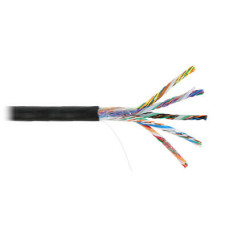 Кабель связи симметричный, для широкополосного доступа LAN UTP 25x2x24AWG кат.5 внешний NIKOMAX NKL 5610B-BK (305 м)