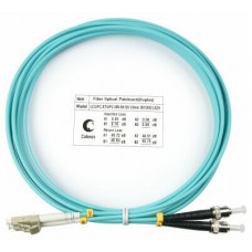 Шнур оптический duplex LC-ST 50/125 mm OM3 3м LSZH Cabeus FOP-50-LC-ST-3m
