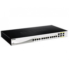 Коммутатор 16 портовый D-Link DXS-1210-16TC/A2A