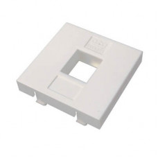 Адаптер Mosaic 45 х 45 мм для модуля Keystone, 1 порт, белый Datarex DR-5301