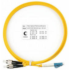 Шнур оптический duplex LC-FC 9/125 sm 15м LSZH Cabeus FOP(d)-9-LC-FC-15m