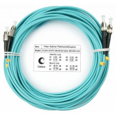 Шнур оптический duplex FC-ST 50/125 mm OM3 10м LSZH Cabeus FOP-50-FC-ST-10m