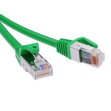 Патч-корд экранированный CAT6 F/UTP 4х2, LSZH, зелёный, 1м DKC RN6FU4510GN