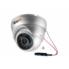 IP-камера всепогодная вандалозащищенная купольная NOVIcam IP N22LW + аудиовход
