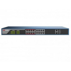 Коммутатор PoE 18-портовый Hikvision DS-3E1318P-E