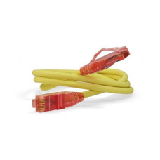 Патч-корд RJ45-RJ45, 4 пары, UTP, кат.5е, LSZH (0,5м) Hyperline PC-LPM-UTP-RJ45-RJ45-C5e-0.5M-LSZH-YL